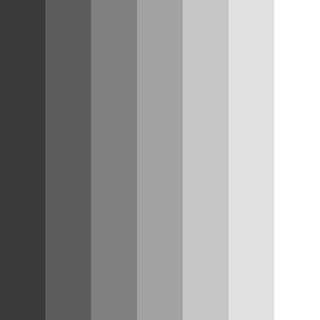 Download dark gray color palette PNG image (square)