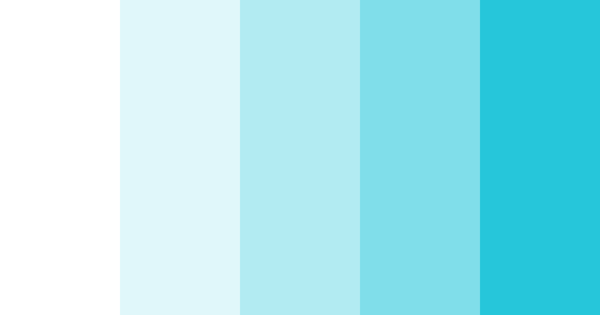 Download aqua dreamscape color palette PNG image (landscape)