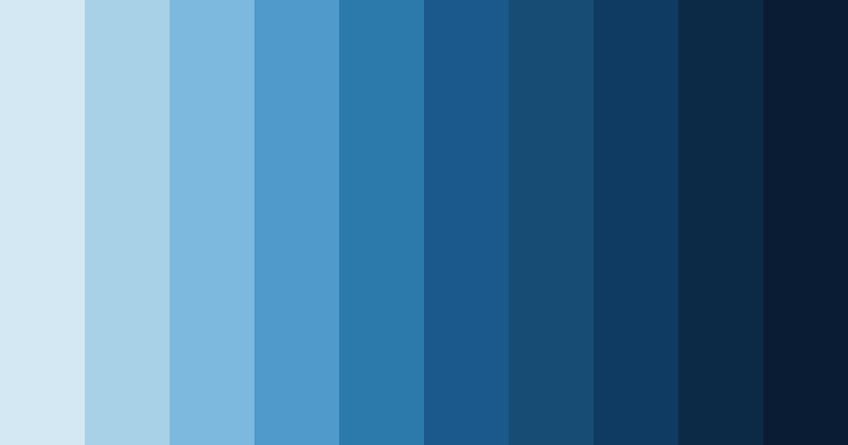 Download blue shallows color palette PNG image (landscape)