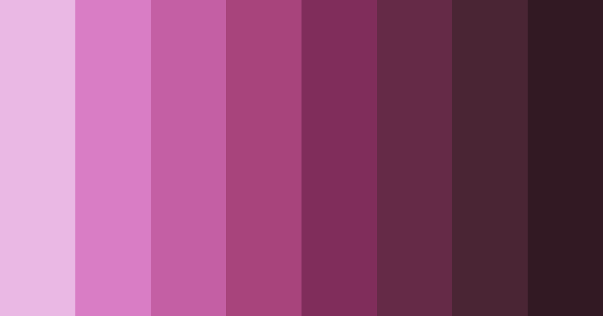 Download mystic orchid dream color palette PNG image (landscape)