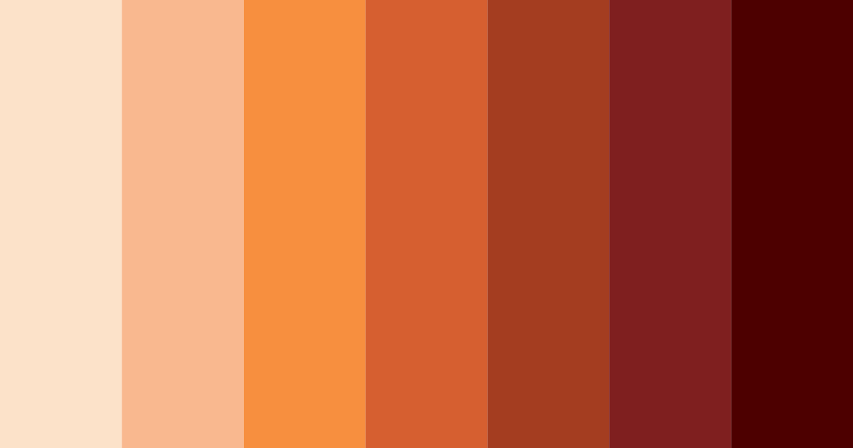 Download crimson harmony color palette PNG image (landscape)