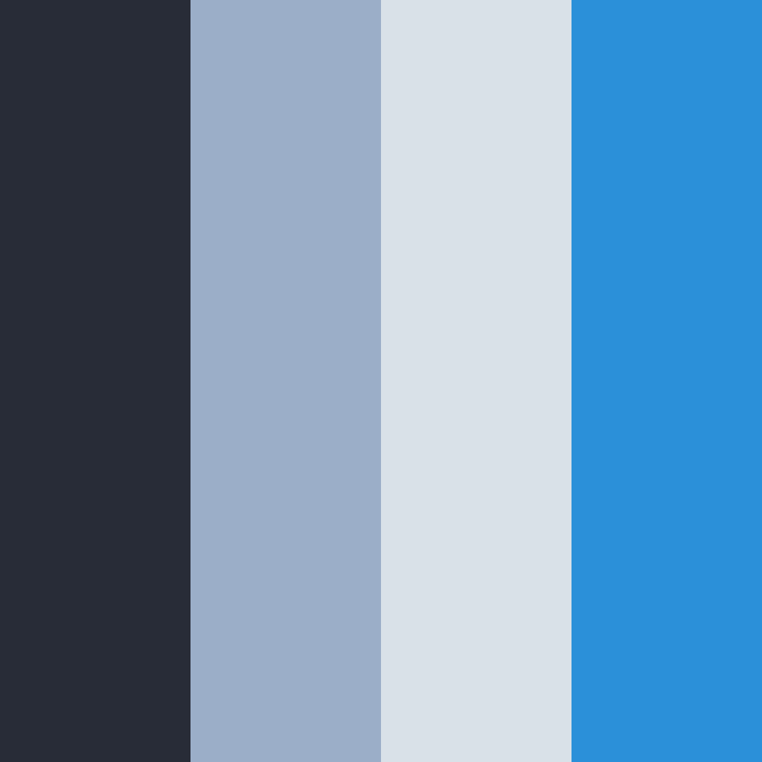 Download midnight sky color palette PNG image (square)