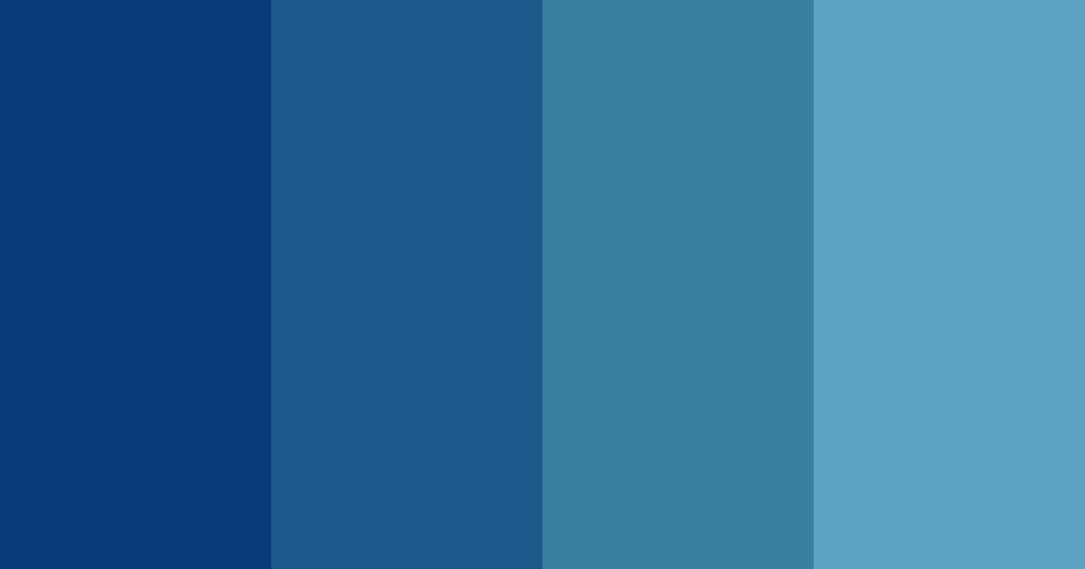 Download deep blue color palette PNG image (landscape)