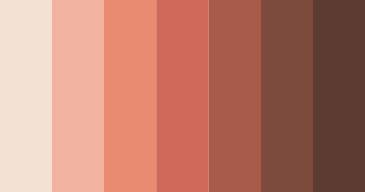 Download desert rose harmony color palette PNG image (landscape)