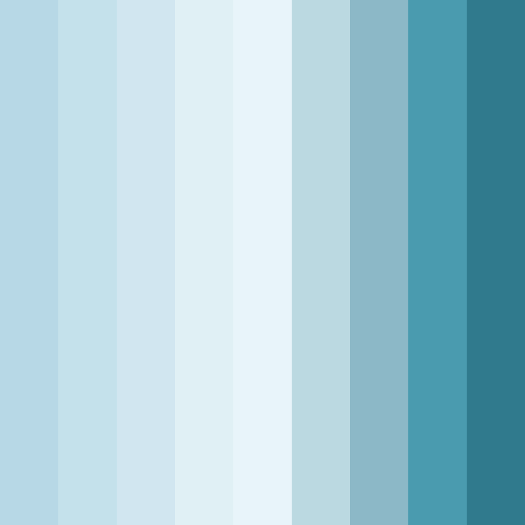Download whispers of the ocean color palette PNG image (square)