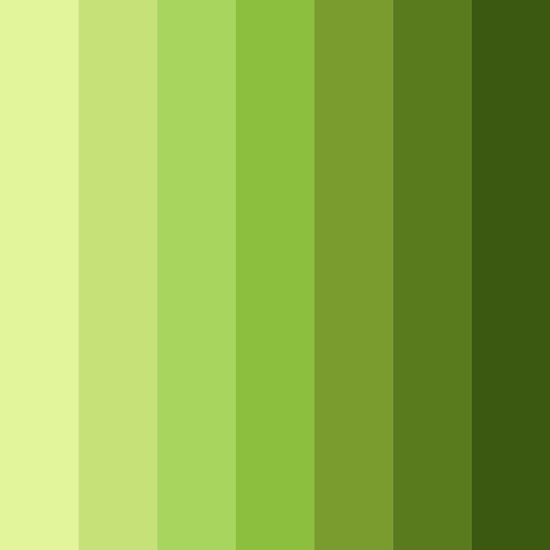 Download lush meadow harmony color palette PNG image (square)