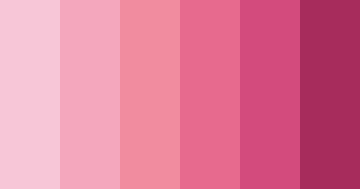 Download sweet sorbet harmony color palette PNG image (landscape)