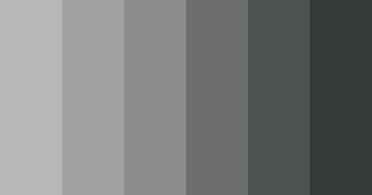 Download dark gray color palette PNG image (landscape)