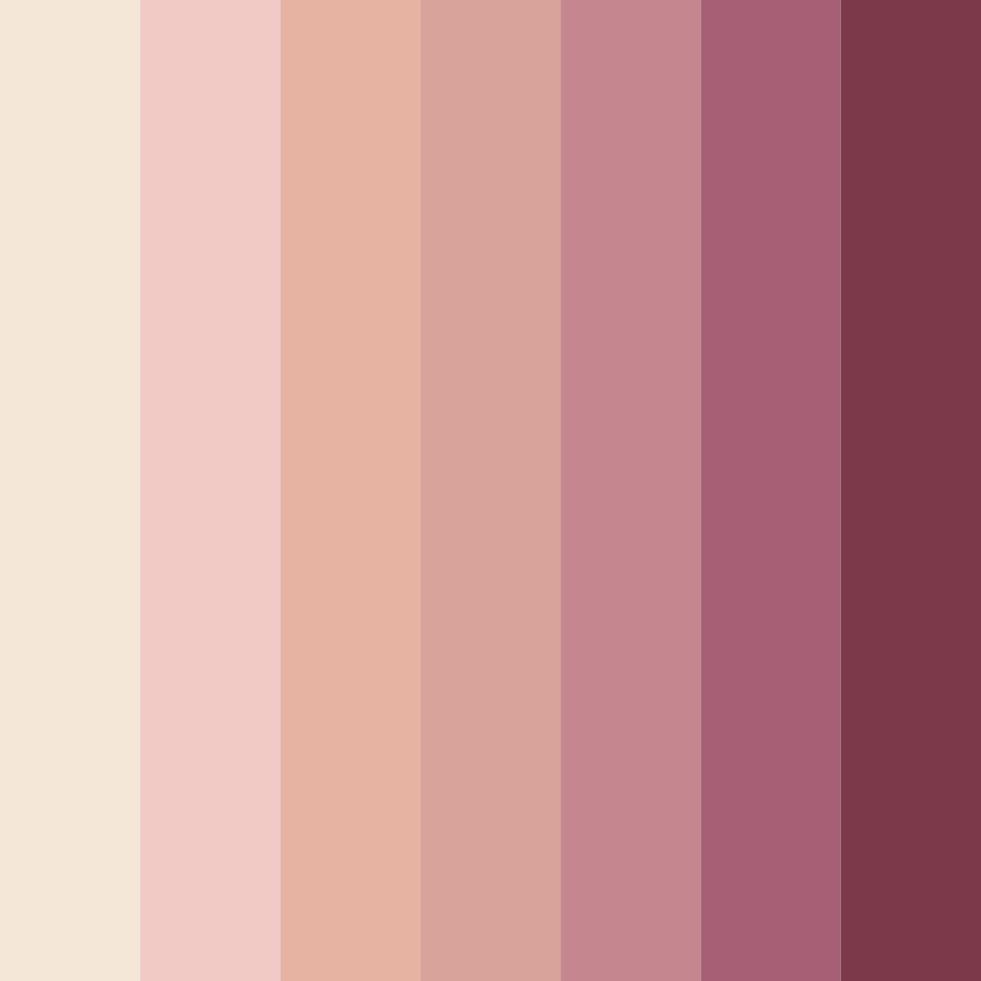 Download square of warmth color palette PNG image (square)