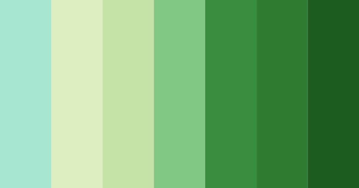 Download emerald haven color palette PNG image (landscape)