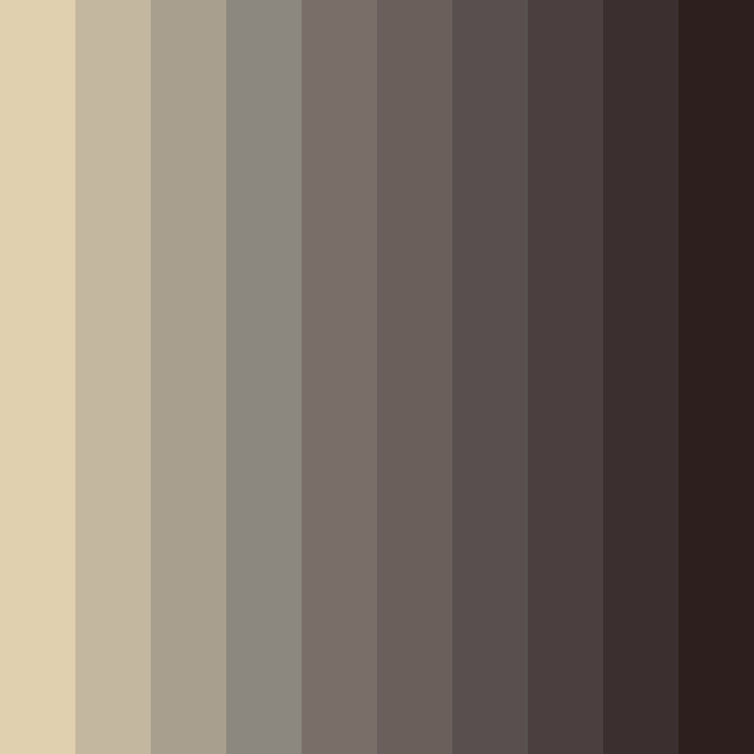 Download brown elegance color palette PNG image (square)