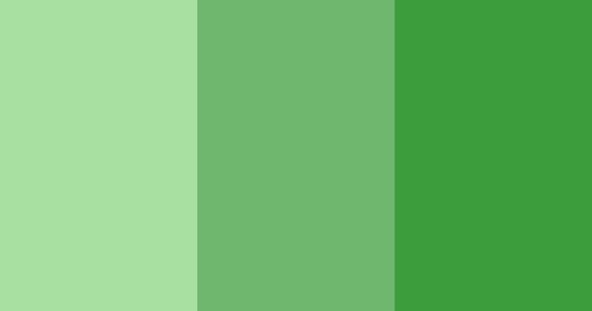 Download emerald harmony color palette PNG image (landscape)