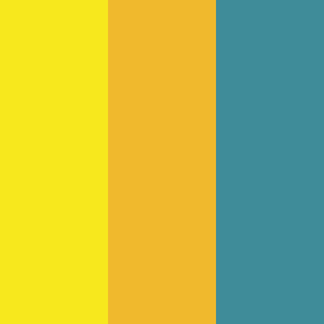 Download bright yellow sea color palette PNG image (square)