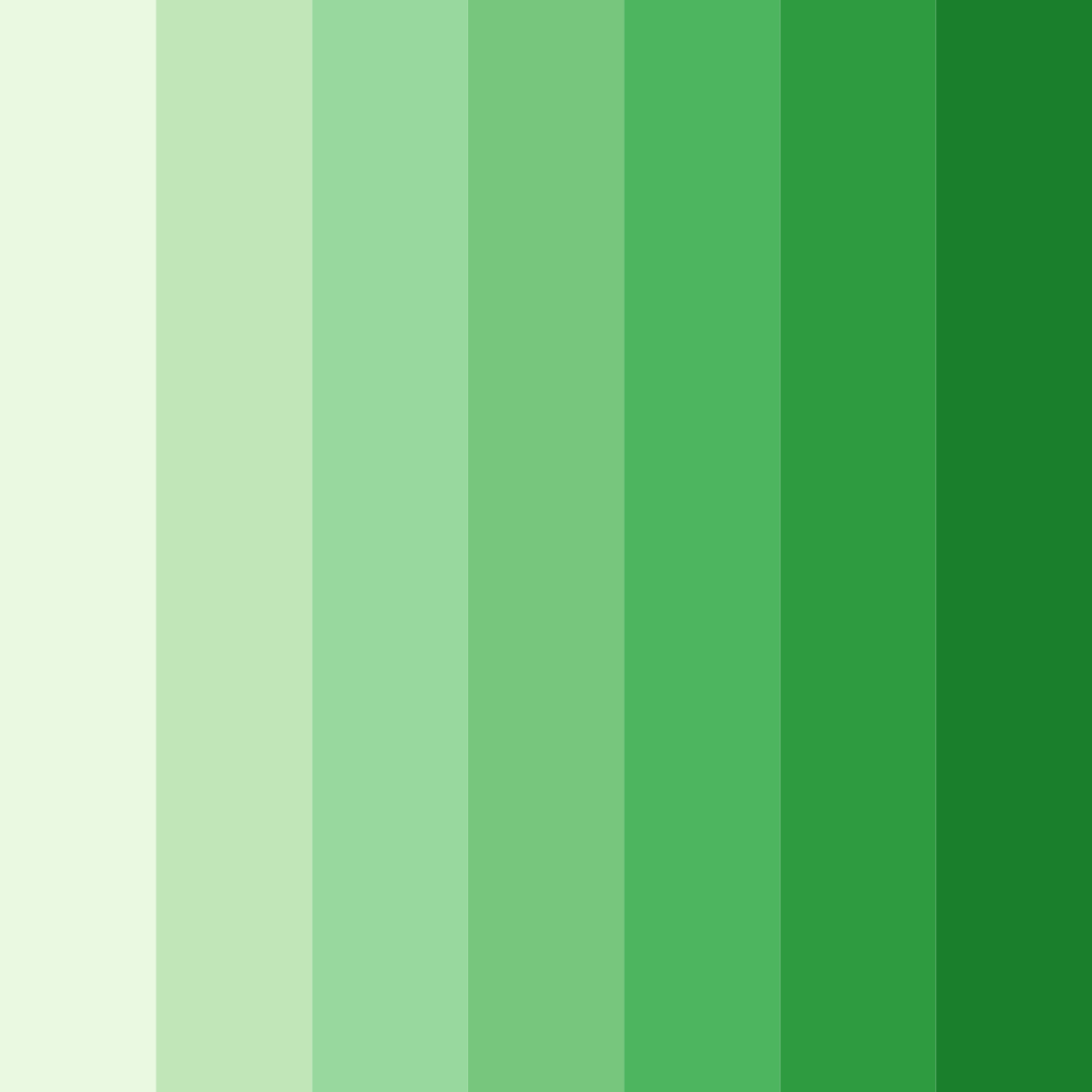 Download verdant orchard color palette PNG image (square)