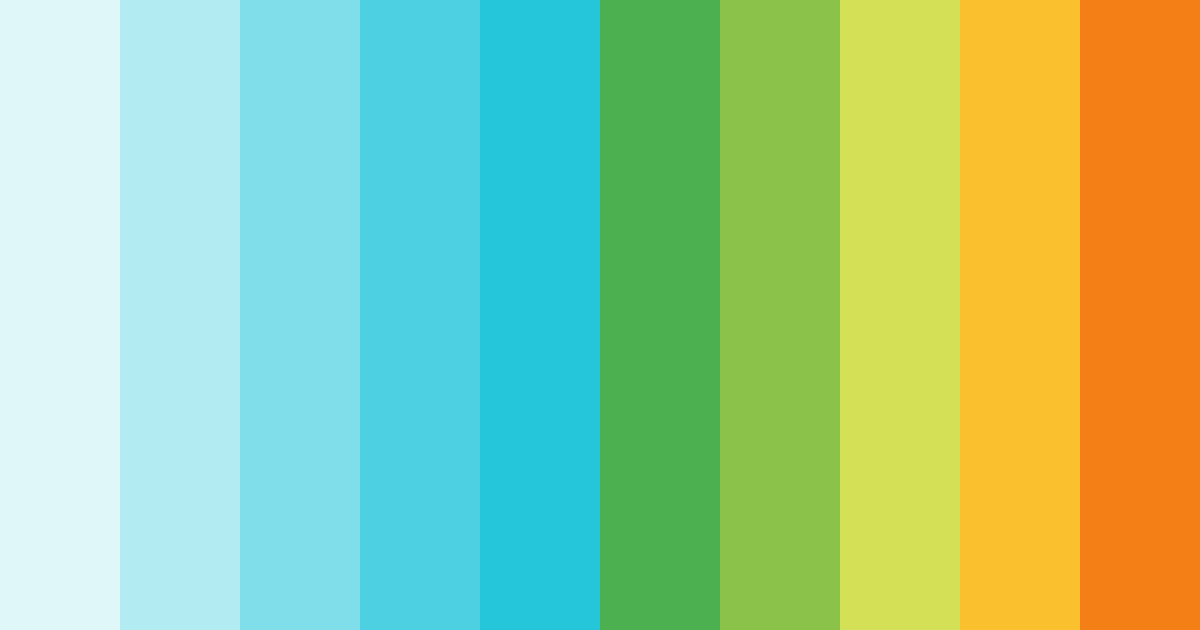 Download dark blue oasis color palette PNG image (landscape)