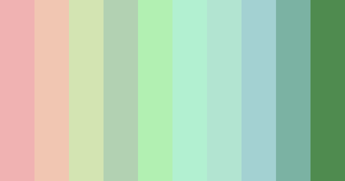 Download shades of red and green color palette PNG image (landscape)