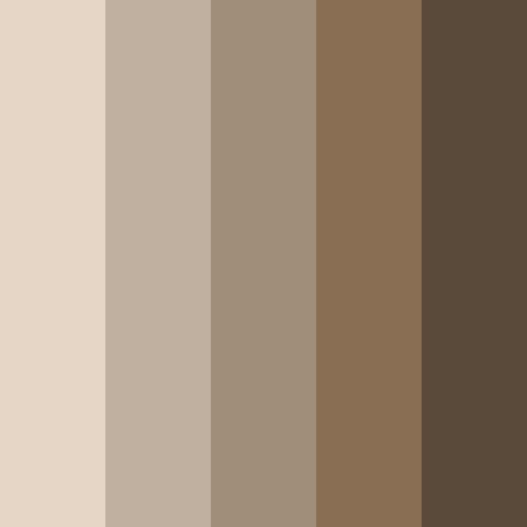 Download dusty serenity color palette PNG image (square)