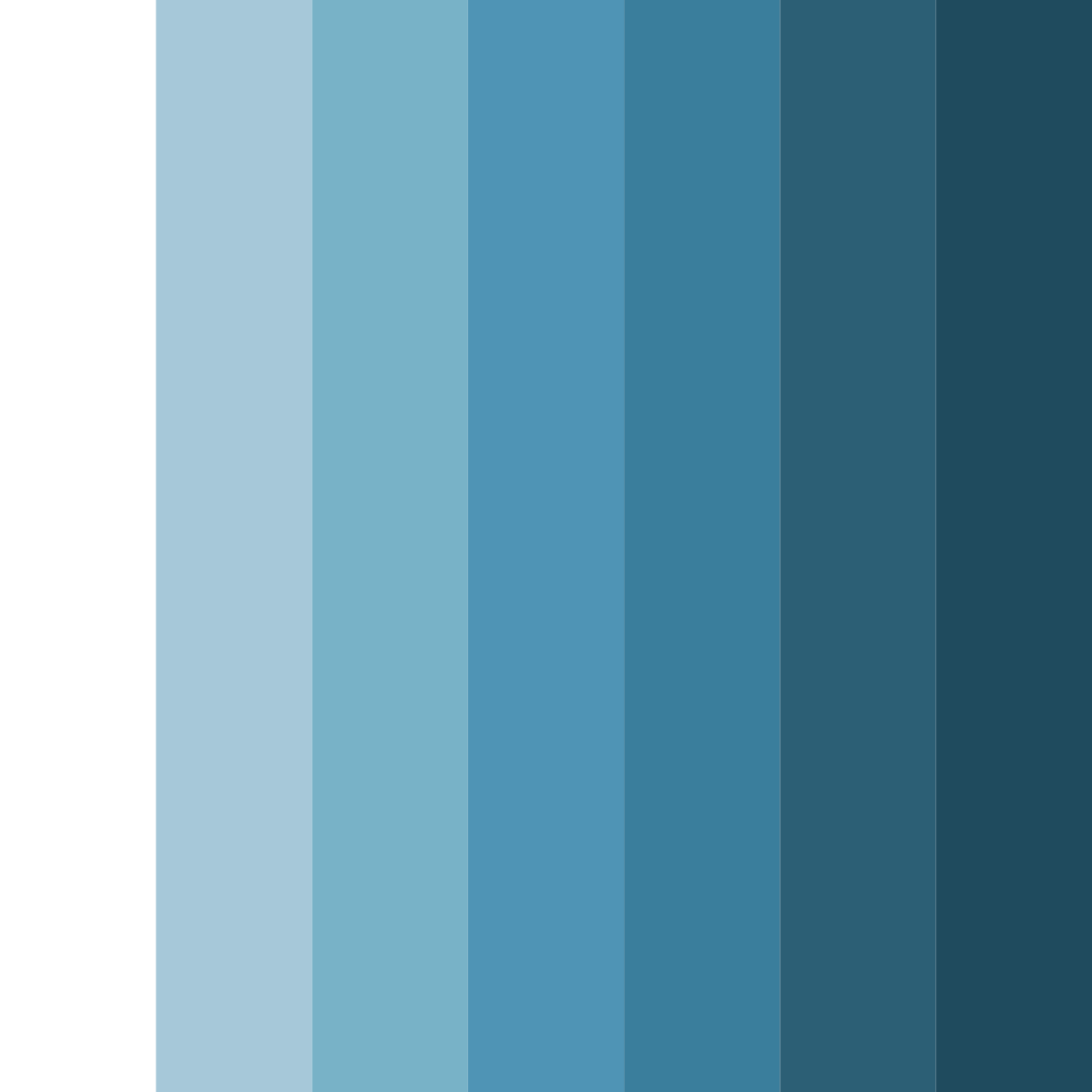Download ocean breeze serenity color palette PNG image (square)