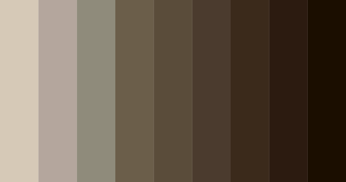 Download dark brown earth color palette PNG image (landscape)