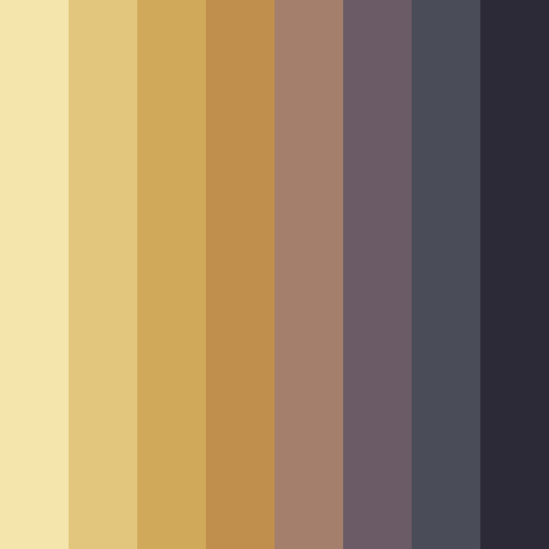 Download gentle embrace color palette PNG image (square)