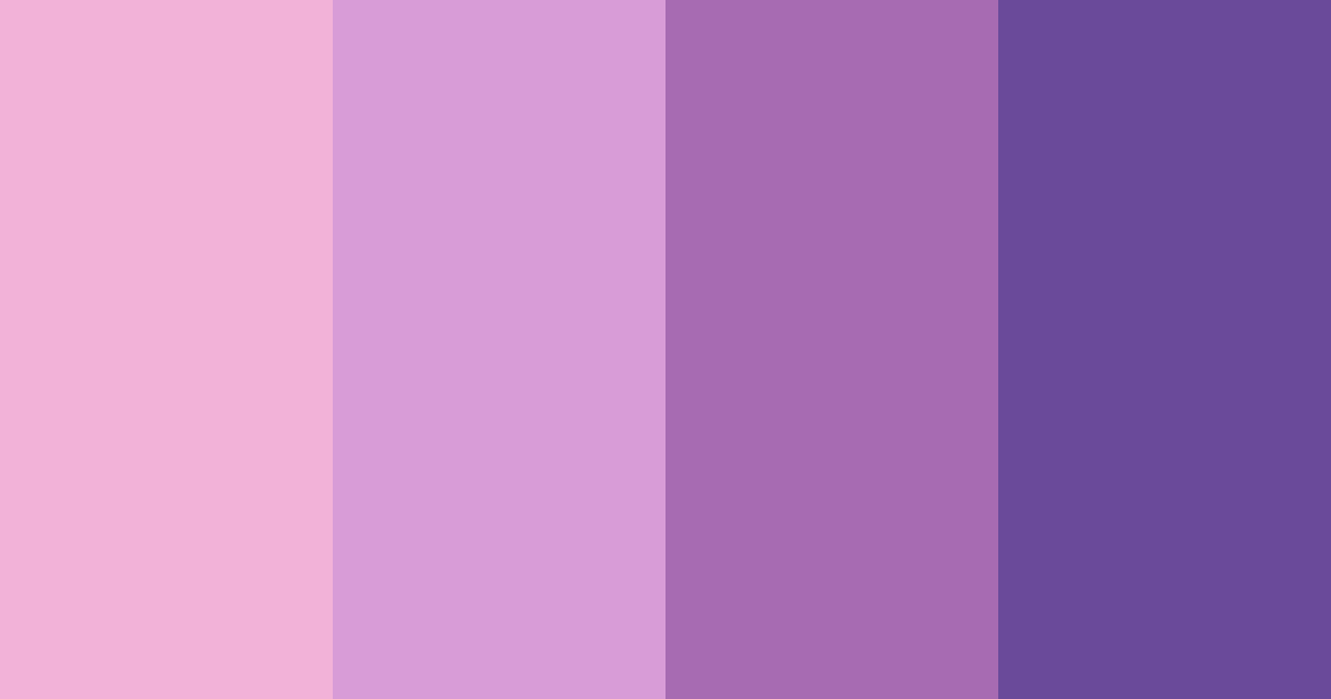 Download pink and purple dream color palette PNG image (landscape)