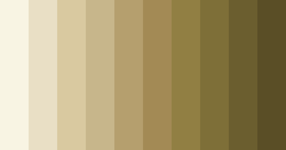Download beige elegance color palette PNG image (landscape)
