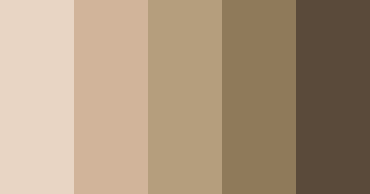 Download grey beige shades color palette PNG image (landscape)