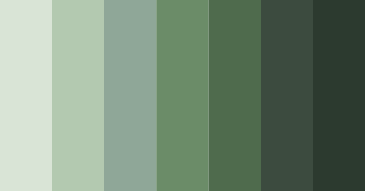 Download forest whisper color palette PNG image (landscape)