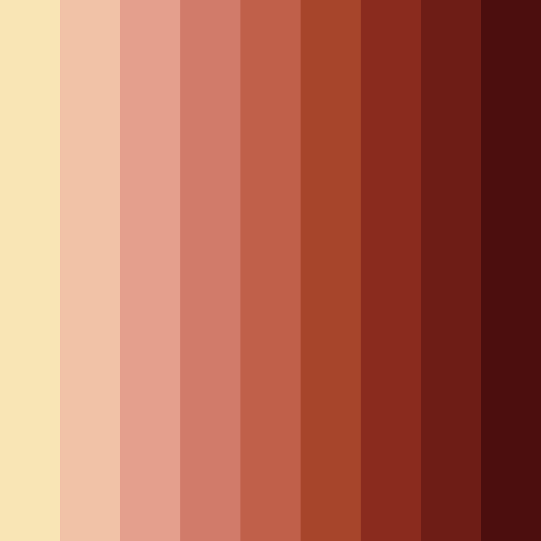 Download harvest hues color palette PNG image (square)