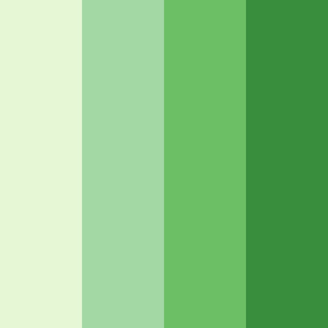 Download seasonal serenity color palette PNG image (square)