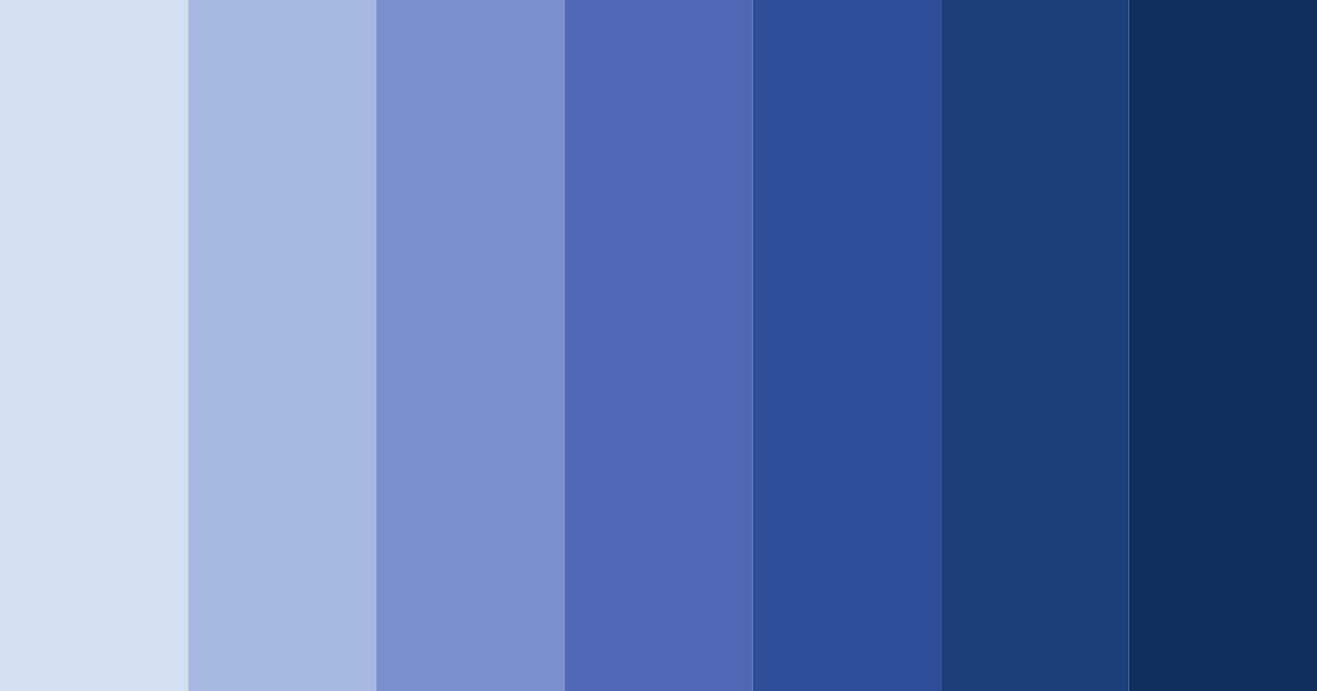 Download deep navy blue color palette PNG image (landscape)