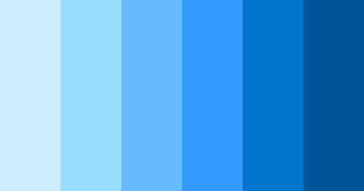 Download aqua cascade color palette PNG image (landscape)