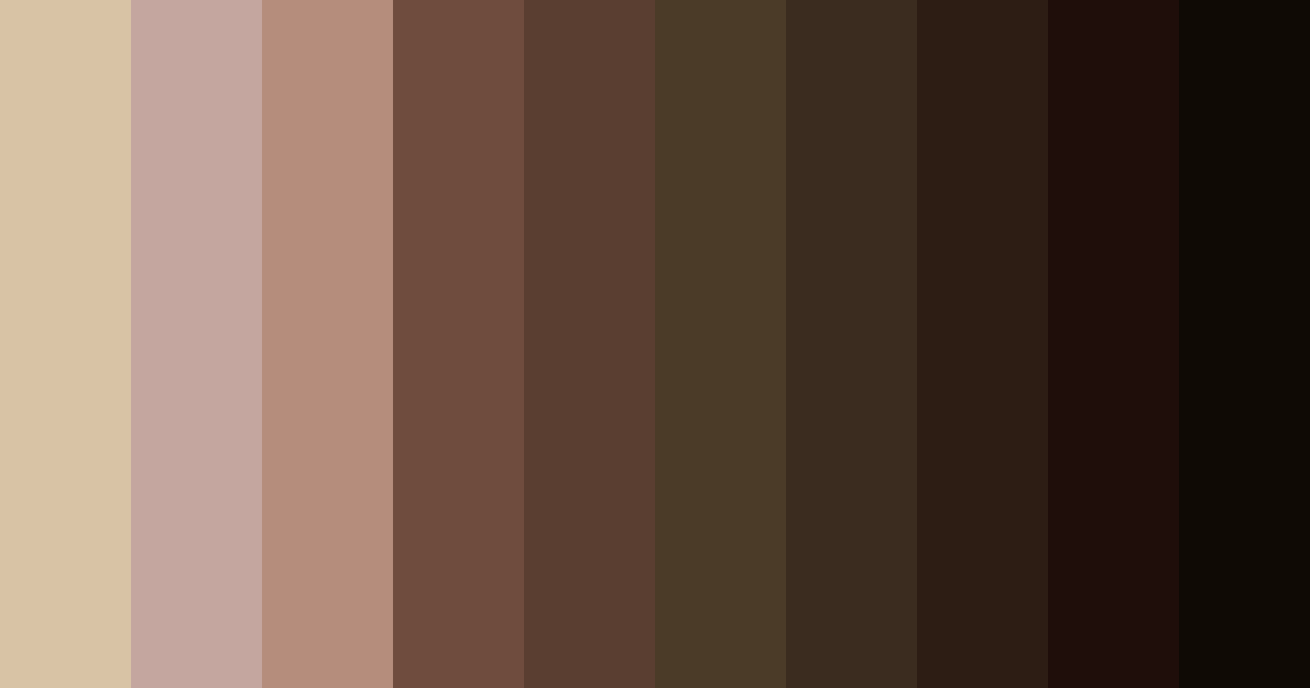 Download woodland embrace color palette PNG image (landscape)