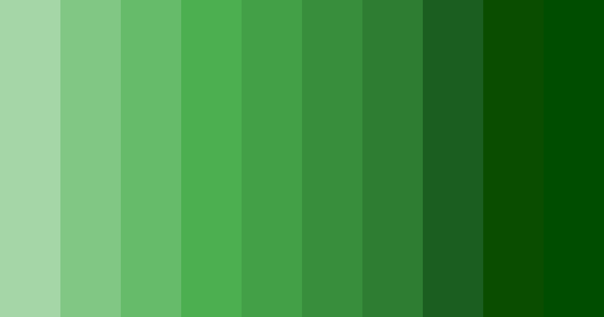 Download emerald oasis color palette PNG image (landscape)