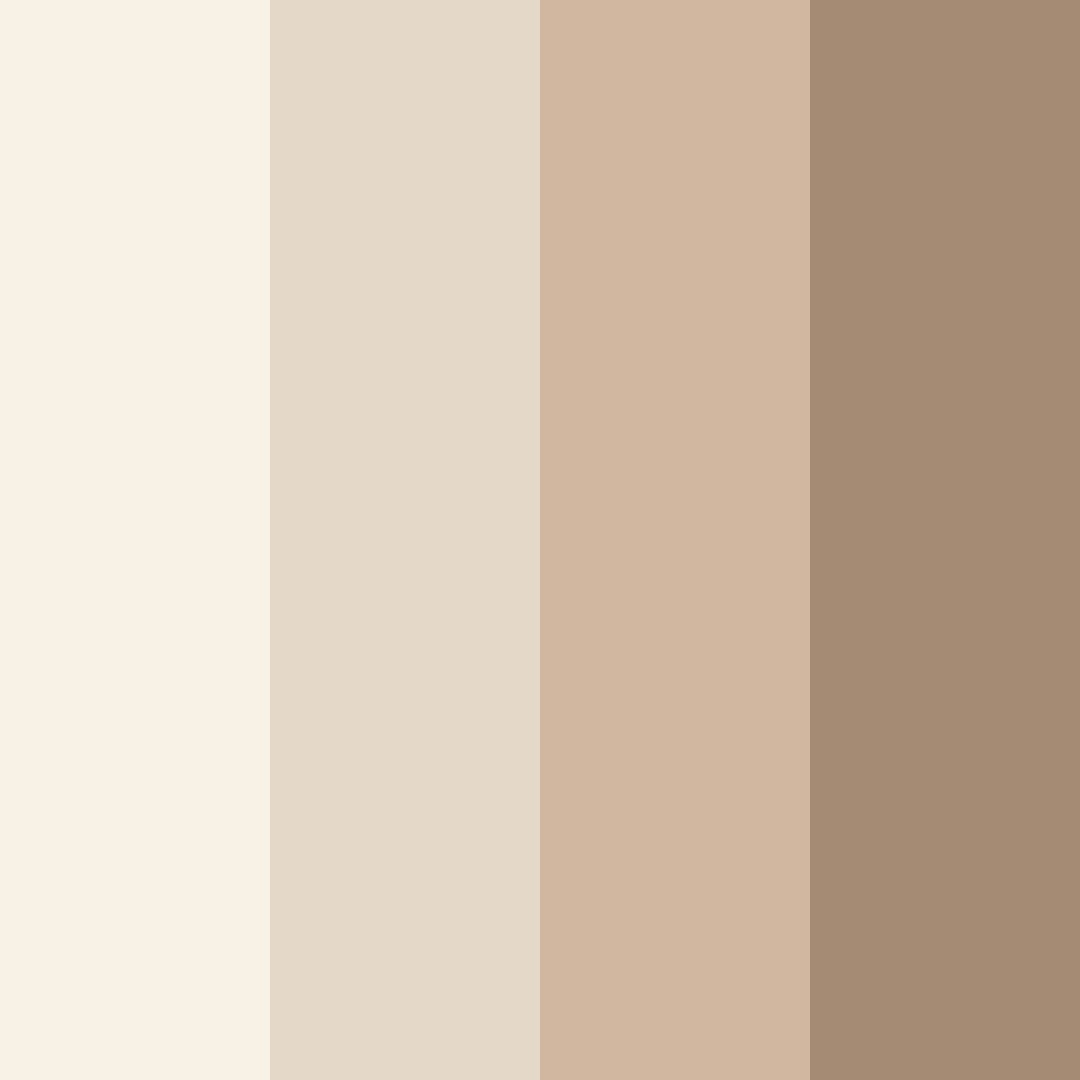 Download elegant sands color palette PNG image (square)
