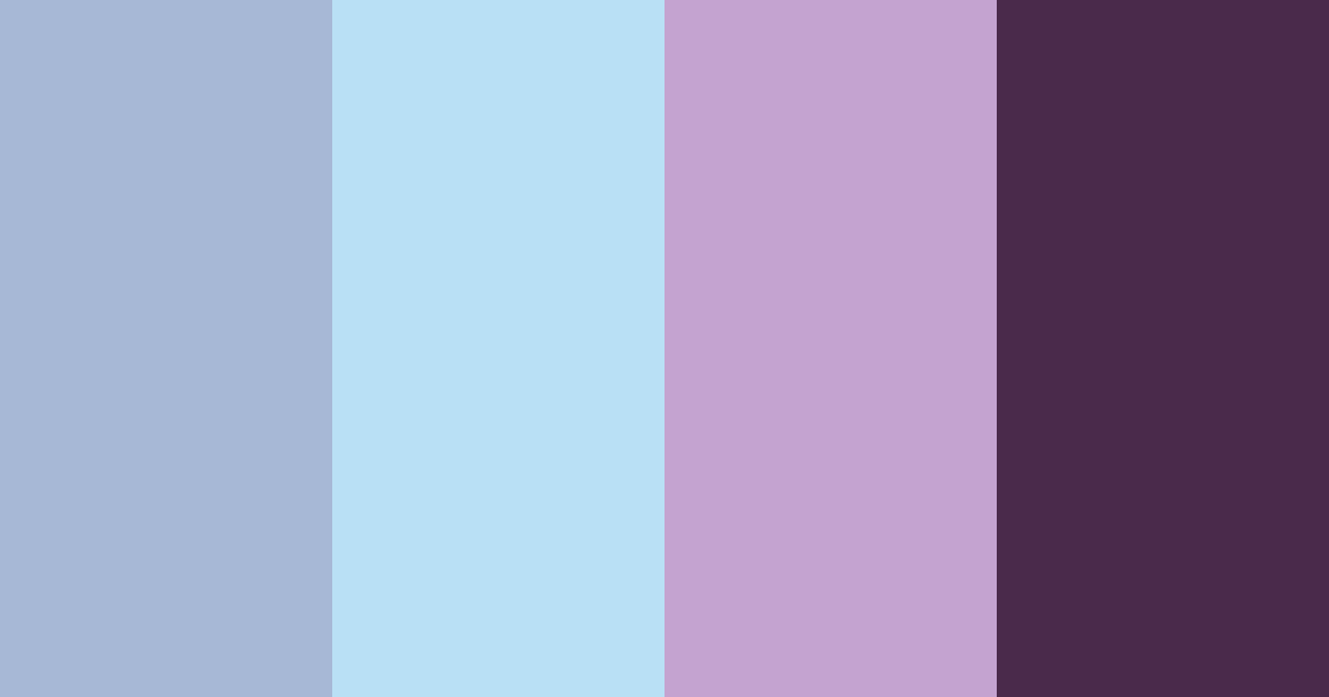 Download twilight dreams color palette PNG image (landscape)