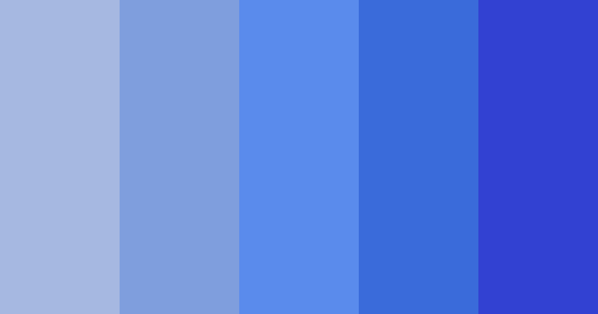 Download azure symphony color palette PNG image (landscape)