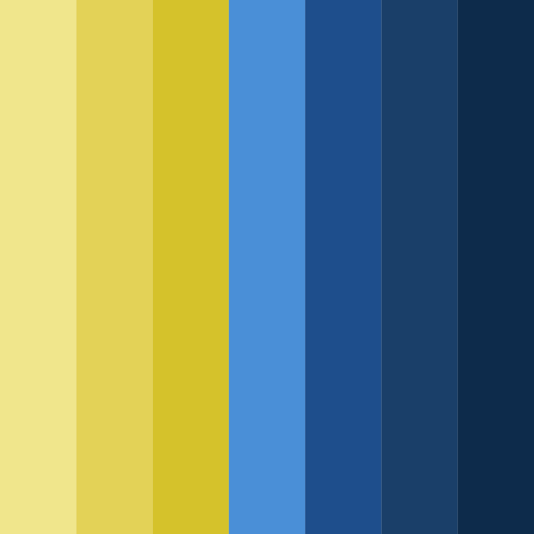 Download midnight sunburst color palette PNG image (square)