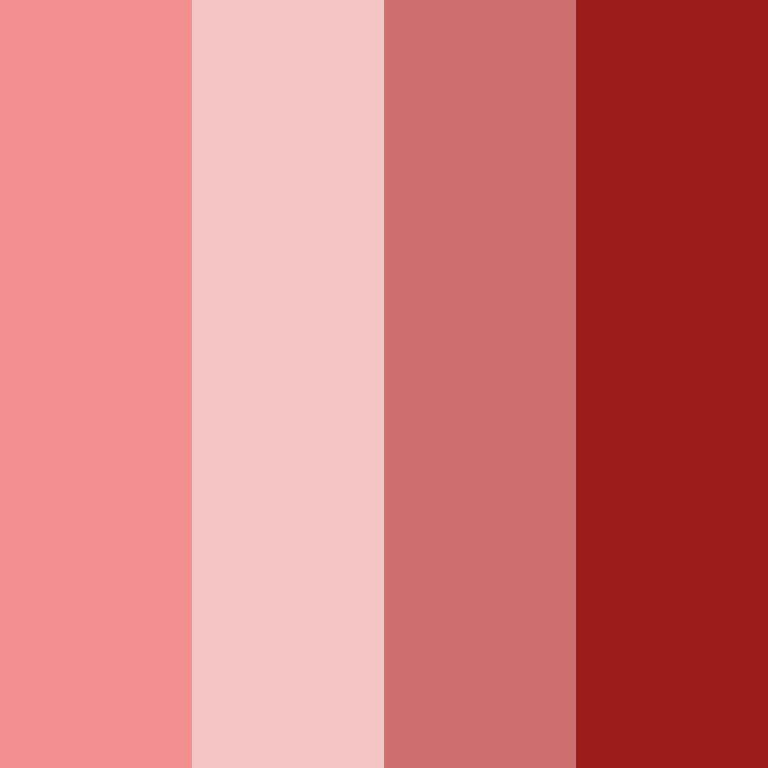 Download crimson harmony color palette PNG image (square)