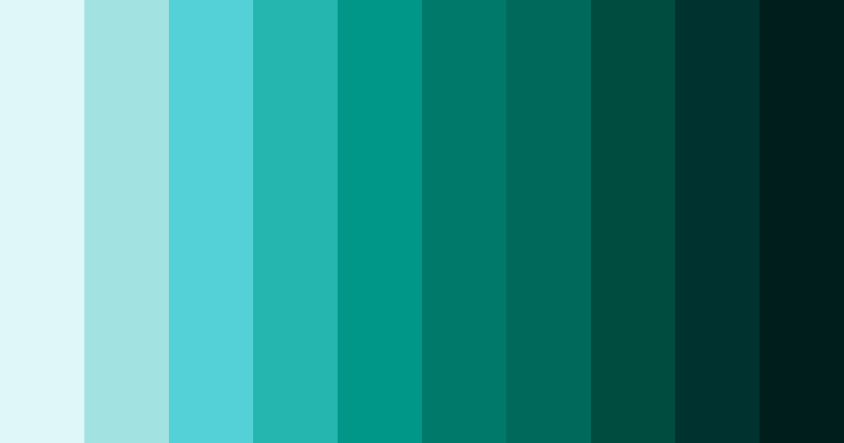 Download teal cyborg color palette PNG image (landscape)