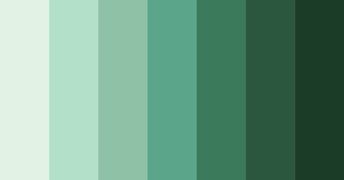 Download enchanted woodland bliss color palette PNG image (landscape)