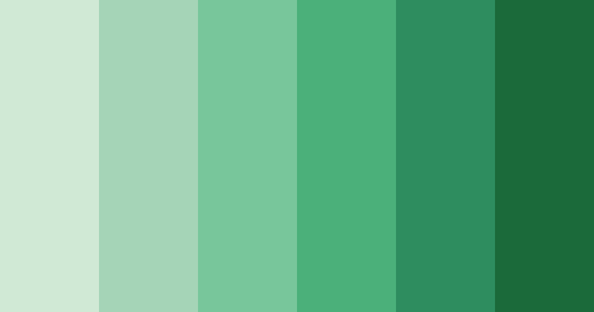 Download emerald whisper color palette PNG image (landscape)