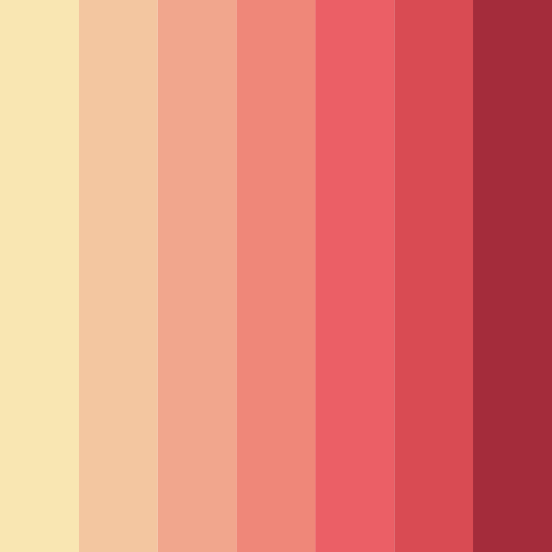 Download blush of autumn color palette PNG image (square)