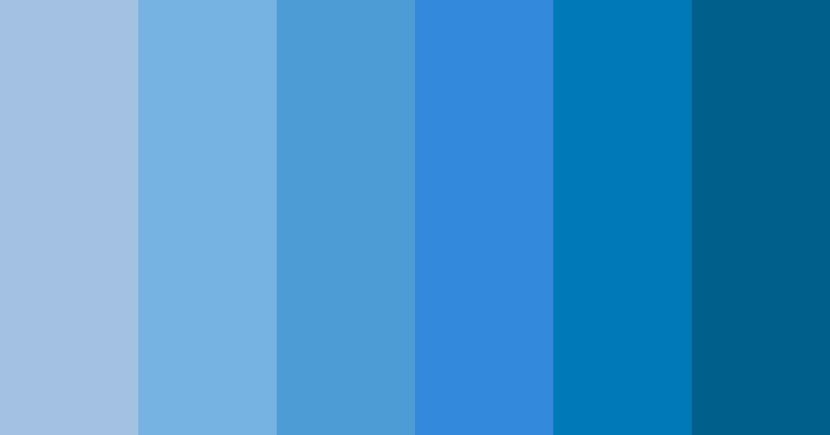 Download azure serenity color palette PNG image (landscape)