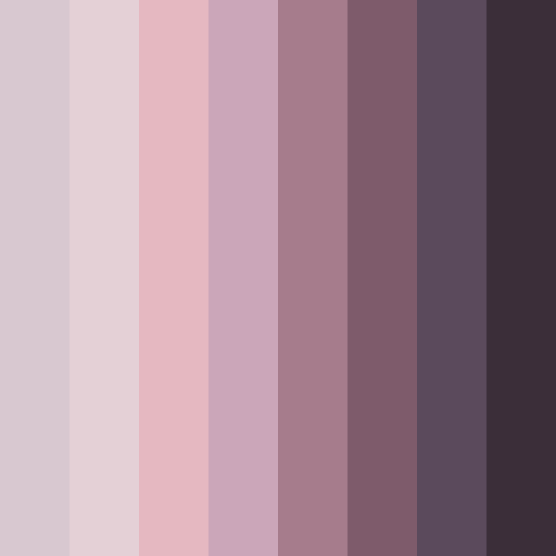 Download whispers of lavender dust color palette PNG image (square)