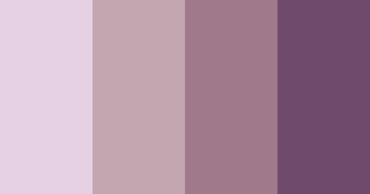 Download mauve taupe elegance color palette PNG image (landscape)