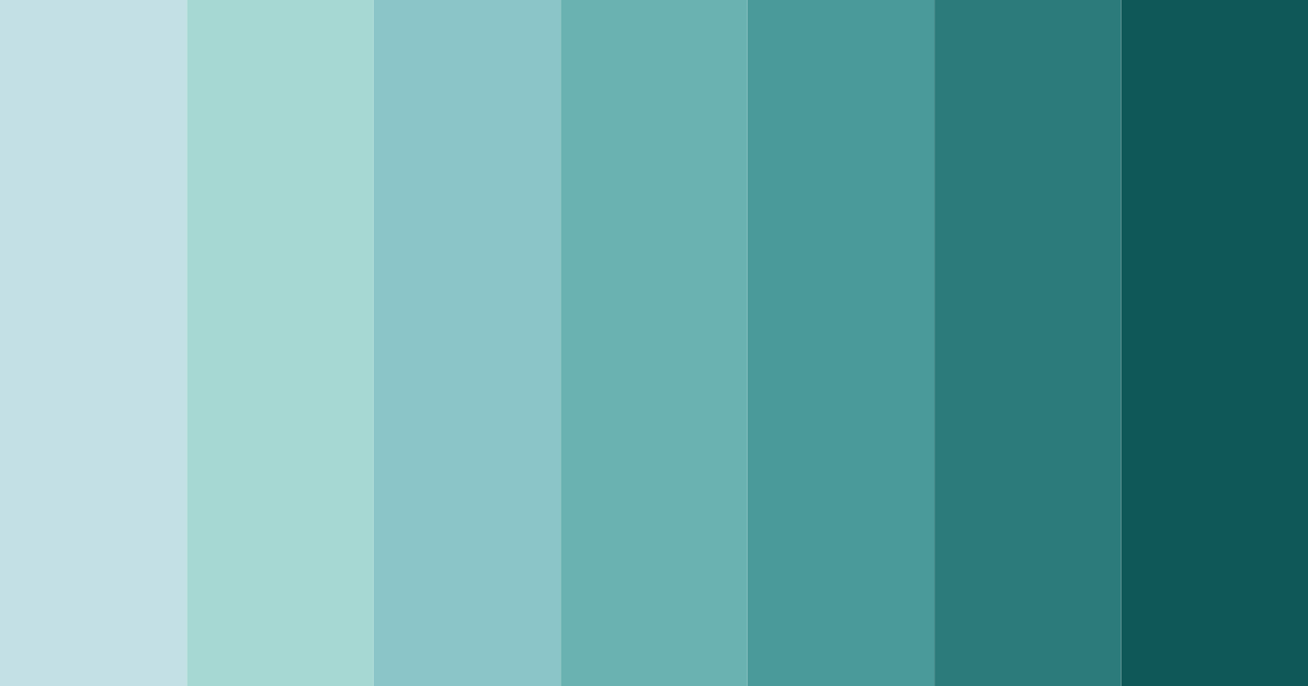 Download cyan circuitry color palette PNG image (landscape)