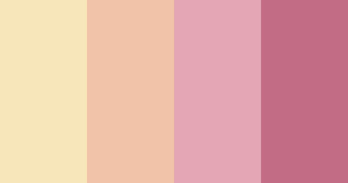 Download blossom reverie color palette PNG image (landscape)