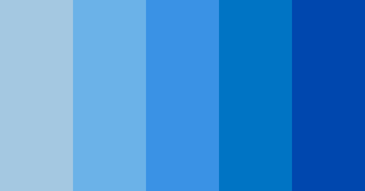 Download deep blue color palette PNG image (landscape)