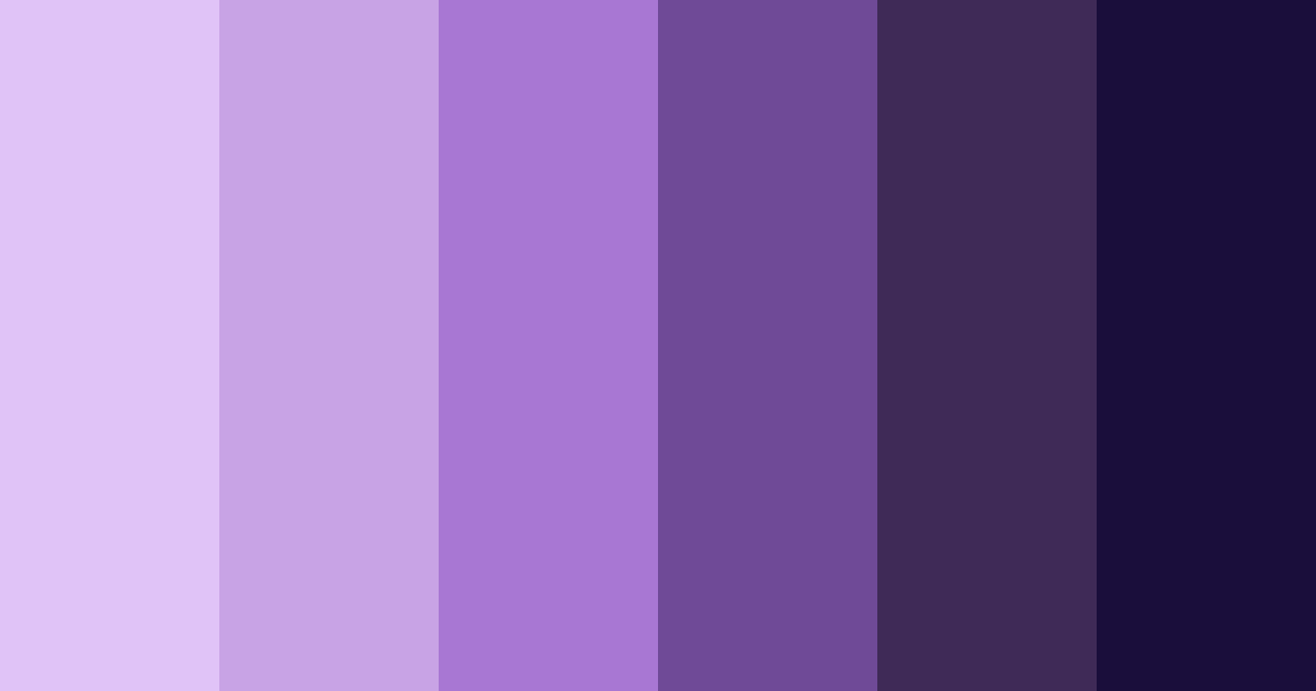 Download lavender reverie color palette PNG image (landscape)